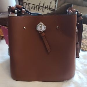 Kate Spade Marti Small Bucket Bag in Gingerbread